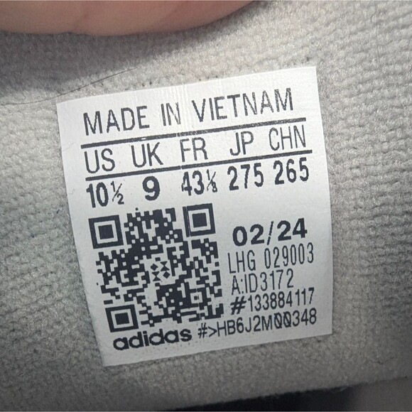 New Adidas Campus 00s Shoes sneakers suede leather Grey Two/Charcoal/Cloud 10.5 - Picture 11 of 12